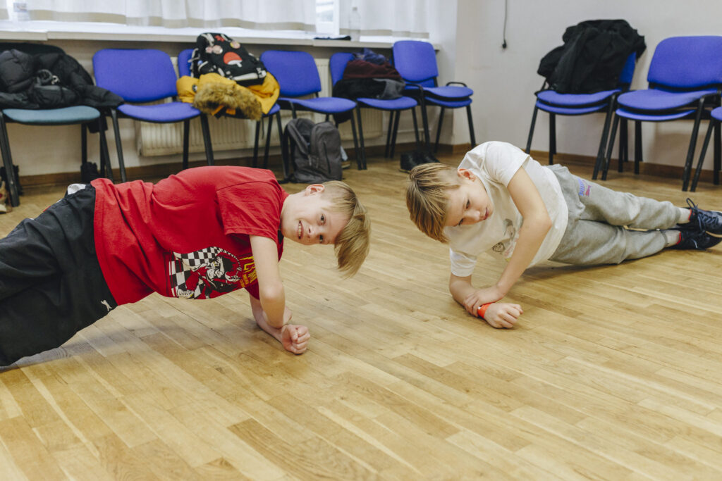 Zajęcia breakdance wzmacnianie mięśni